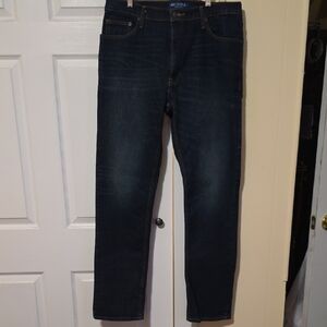 Arizona Jean Company Men's Deep Indigo Athletic-Fit Jeans